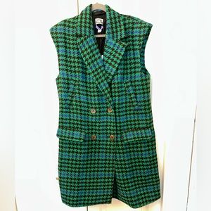 Sleeveless Long Shacket